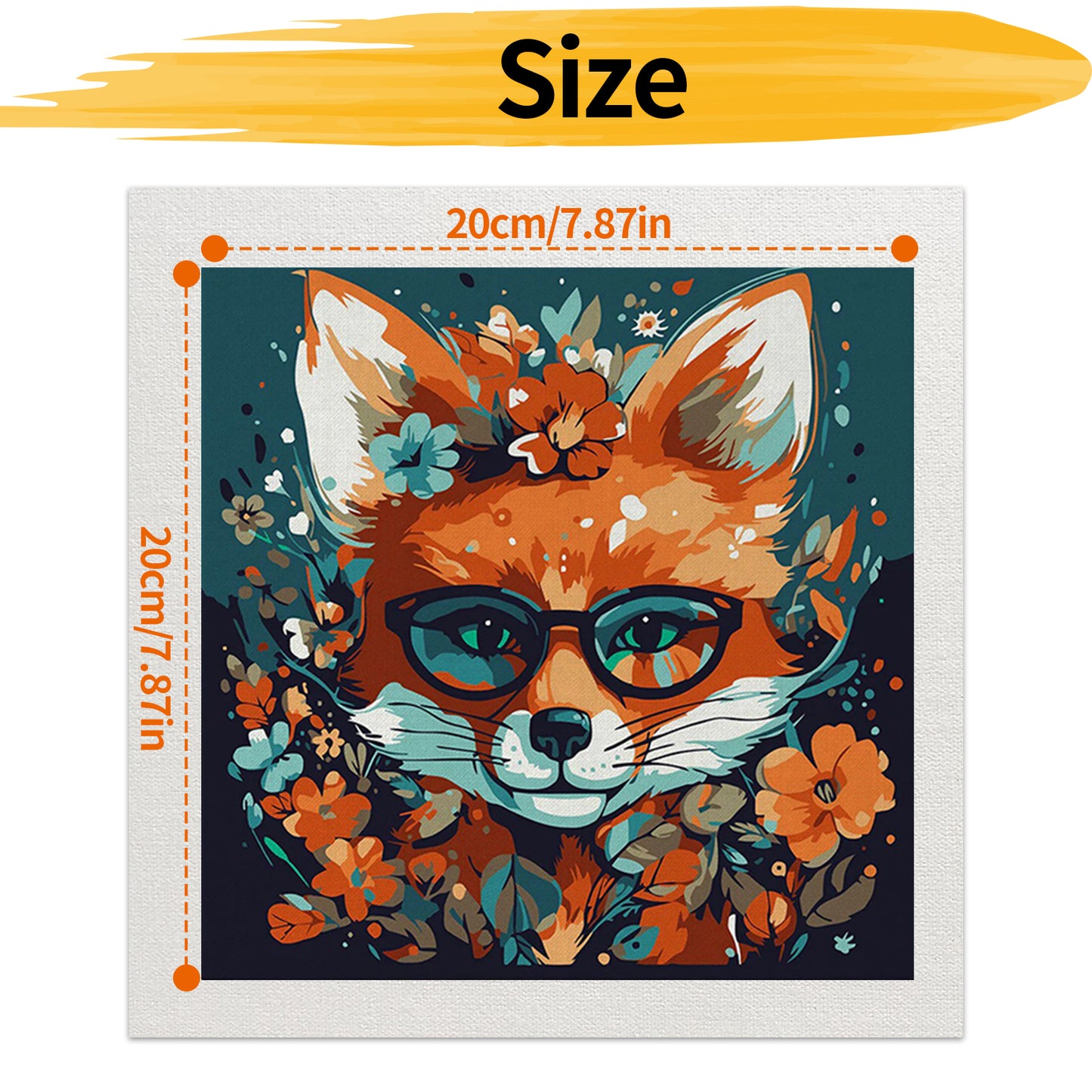 Animal - Paint by Numbers -20x20cm