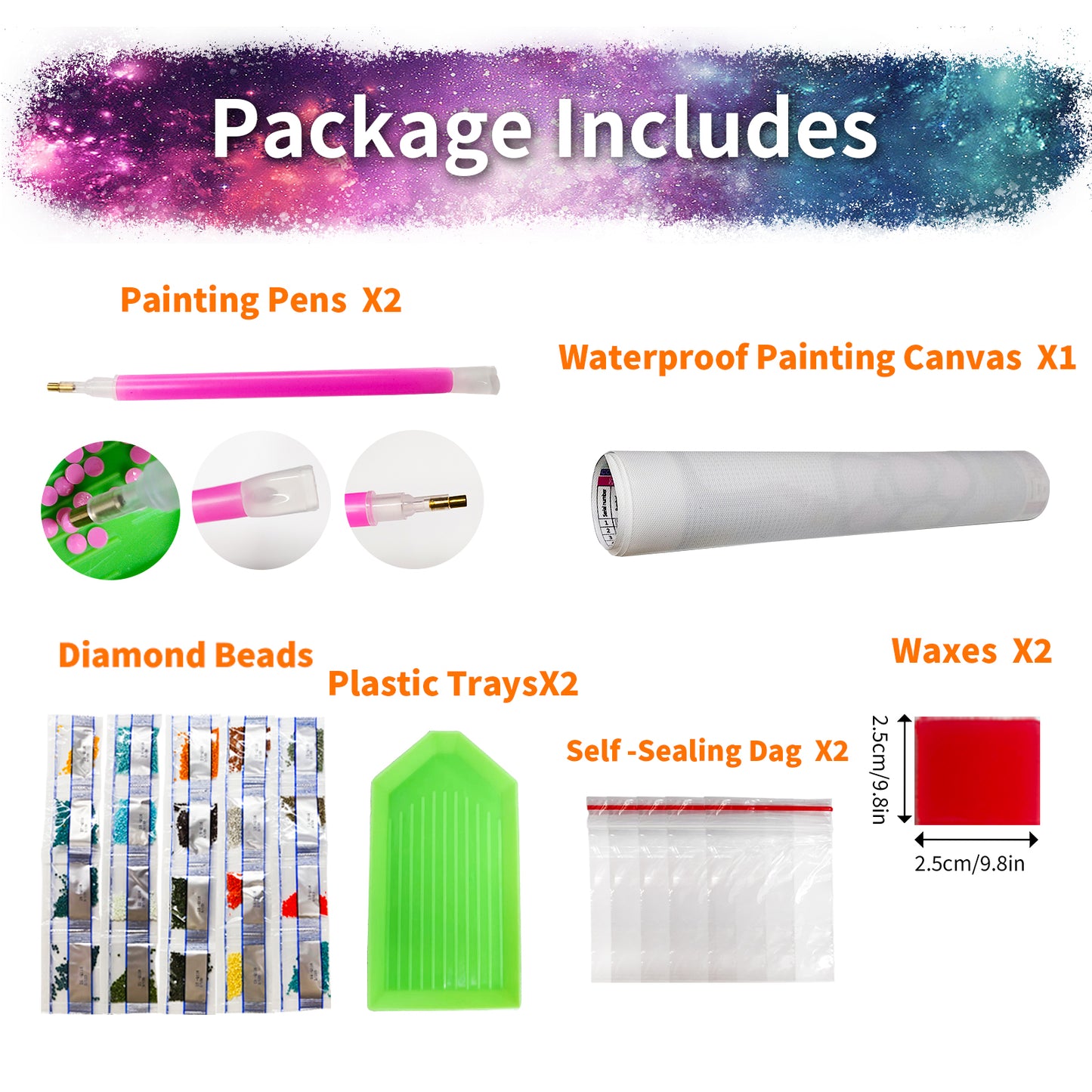 Winter House - Full Round Diamond Painting - 30x40cm