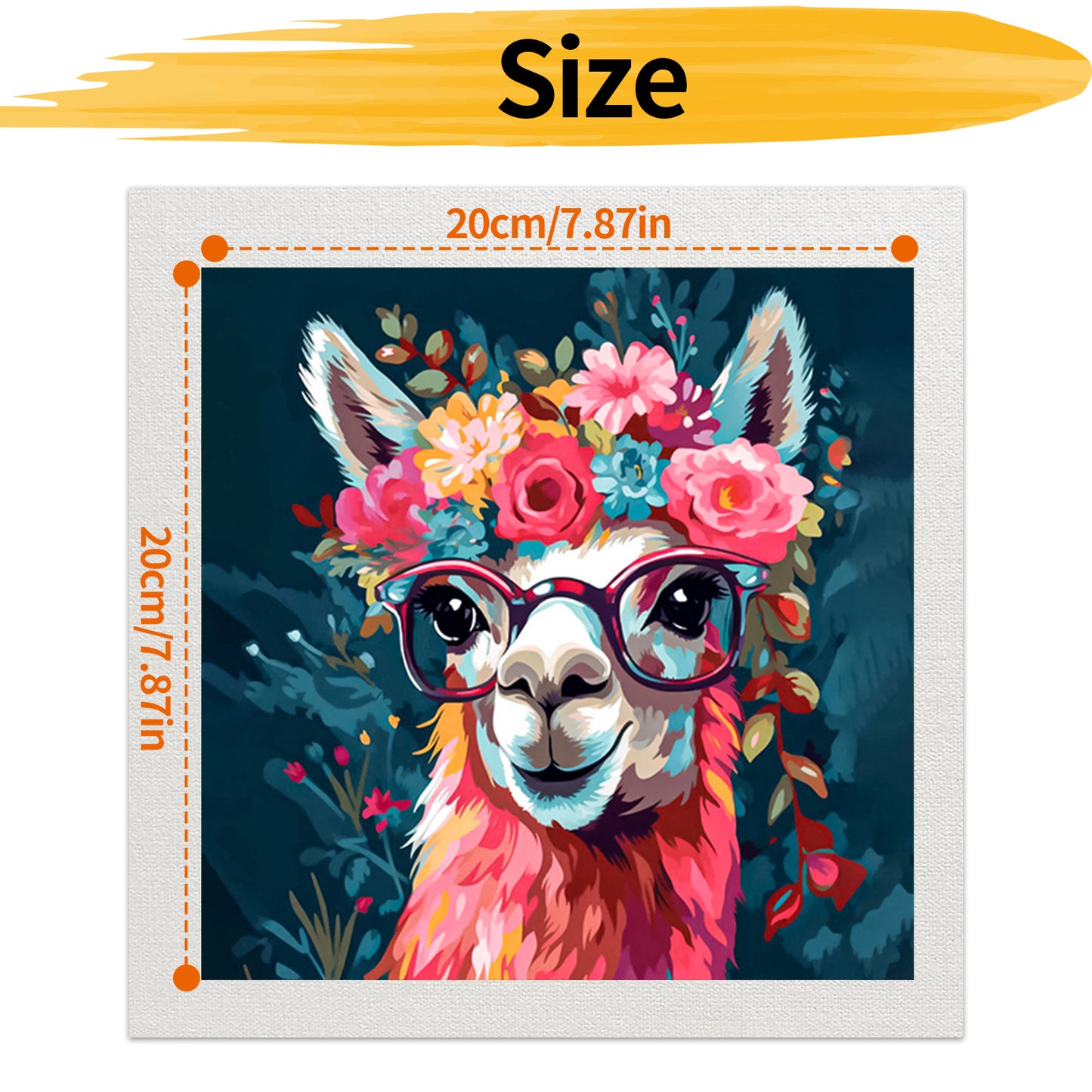 Animal - Paint by Numbers -20x20cm