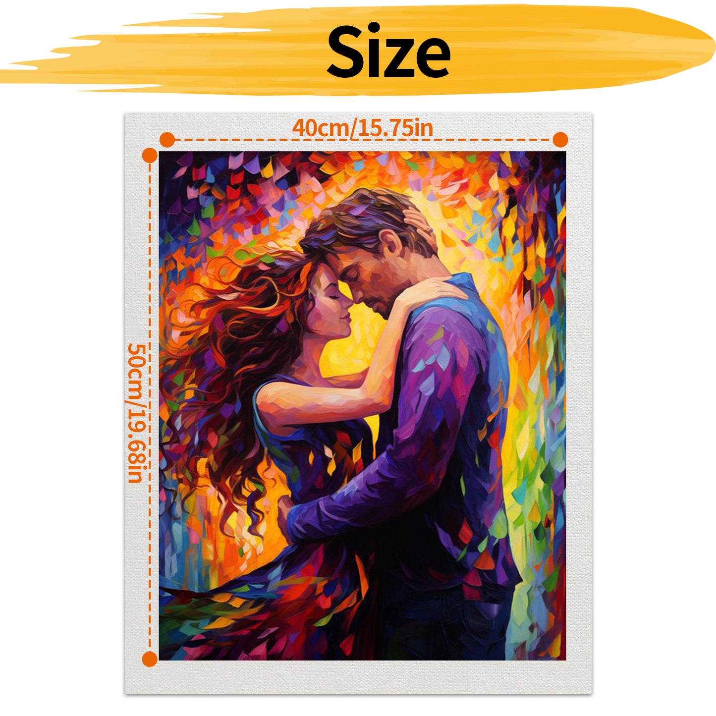 Lover - Paint by Numbers -40x50cm