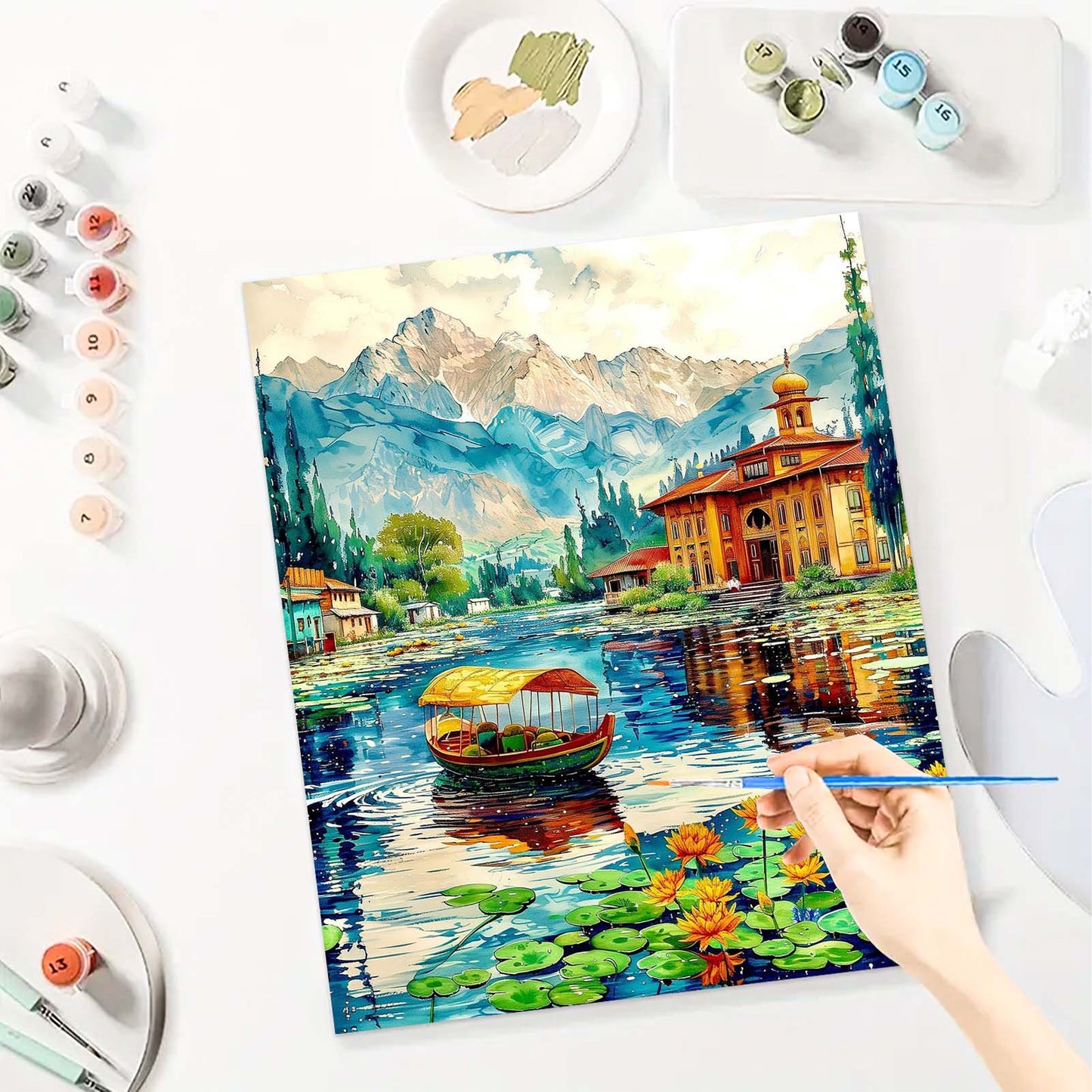 House - Paint by Numbers -40x50cm