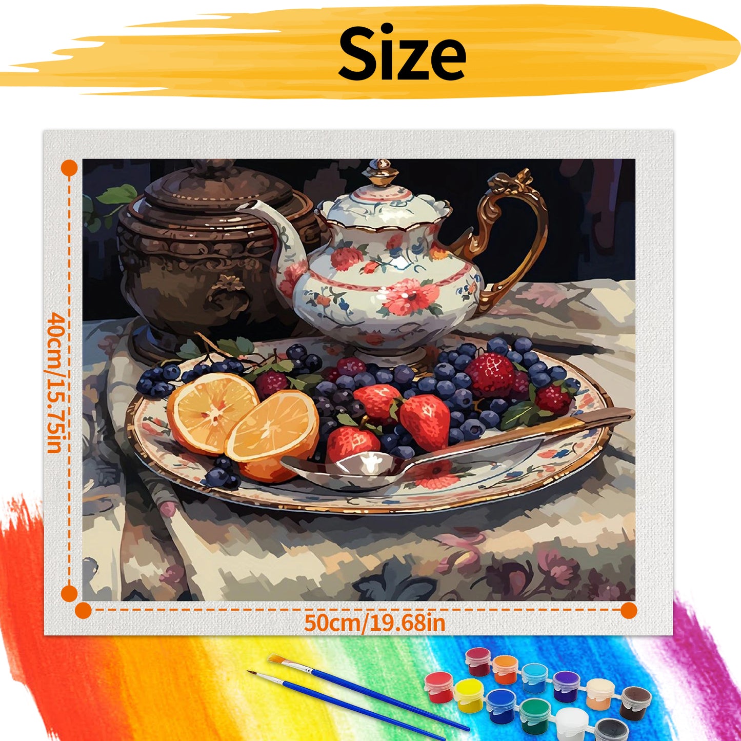 Afternoon tea - Paint by Numbers -50x40cm