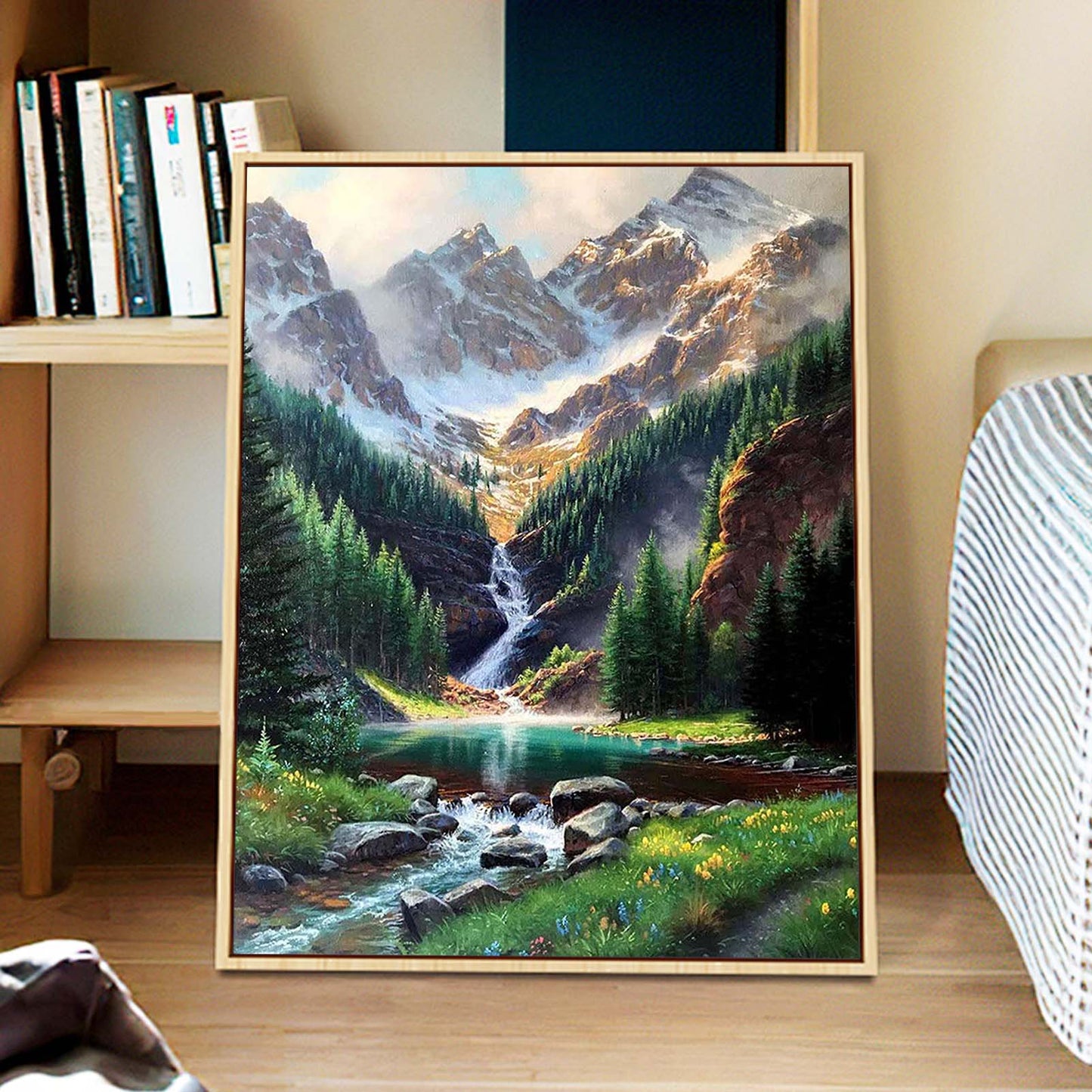Mountain - Painting with Numbers -40x50cm