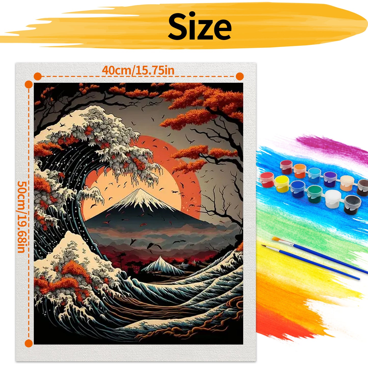 Mount Fuji- Paint by Numbers -40x50cm