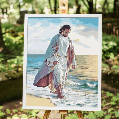 Jesus - Painting with Numbers -40x50cm