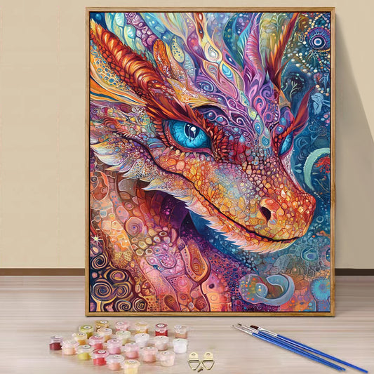 Dragon - Paint by Numbers -40x50cm