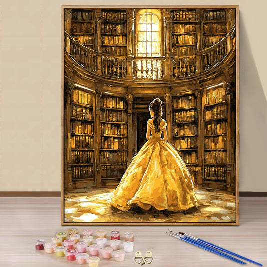 Princess- Paint by Numbers -40x50cm