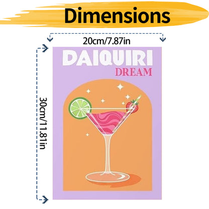 Daiquiri - Paint by Numbers -20x30cm
