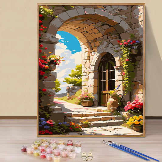 Archway - Painting with Numbers -40x50cm