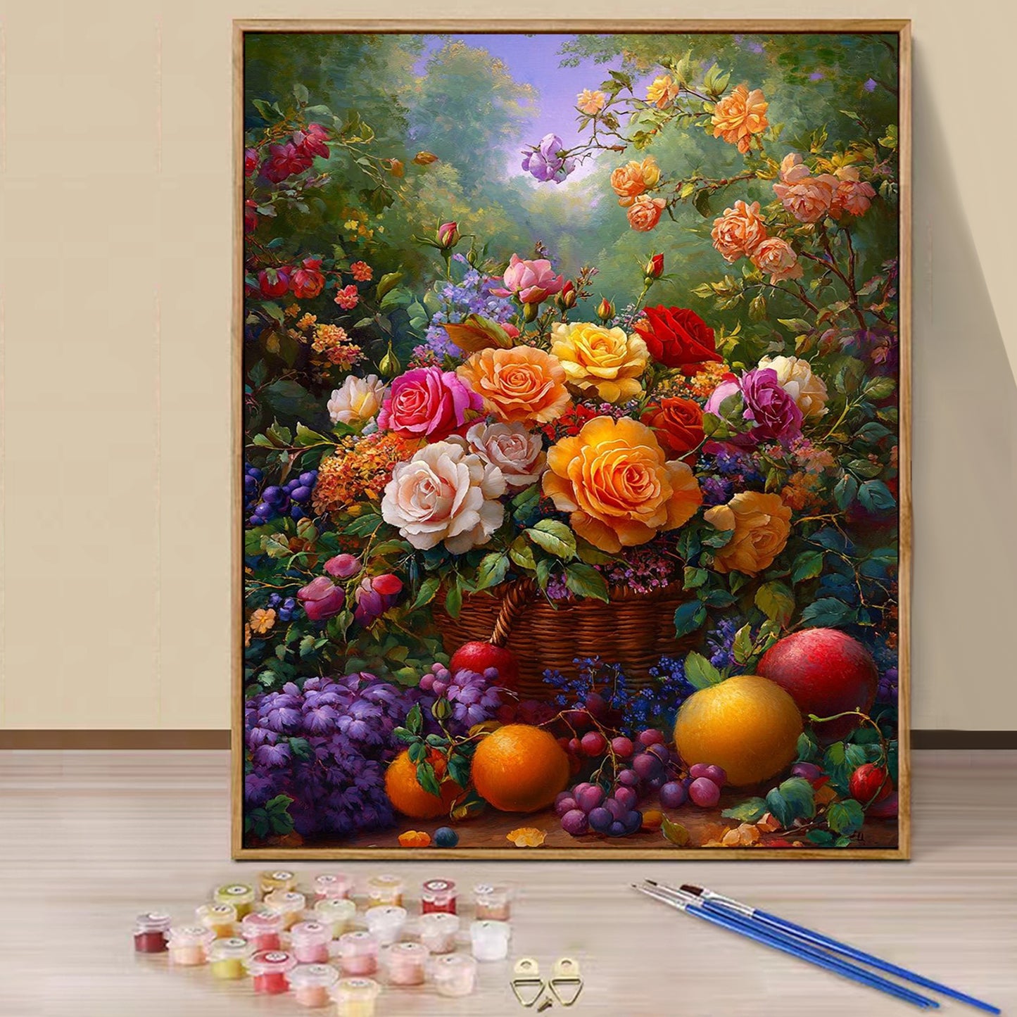 Basket- Paint by Numbers -40x50cm
