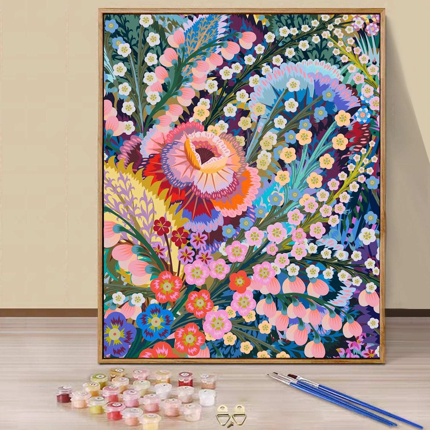 Flower- Paint by Numbers -40x50cm