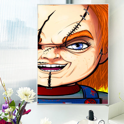 Cartoon- Full Round Diamond Painting - 30x40cm