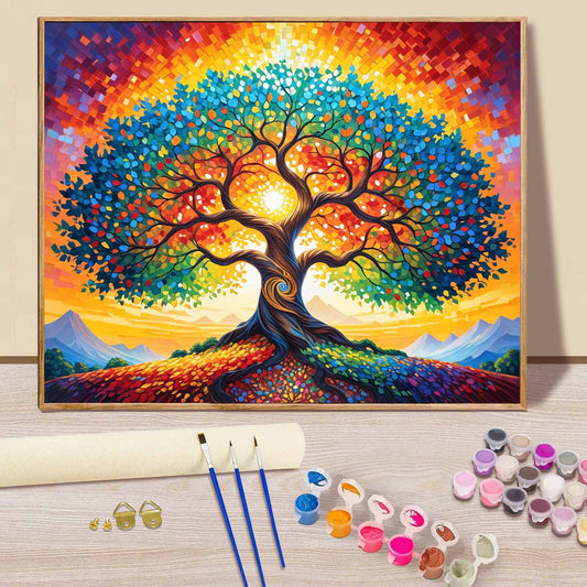 Tree - Paint by Numbers -40x50cm