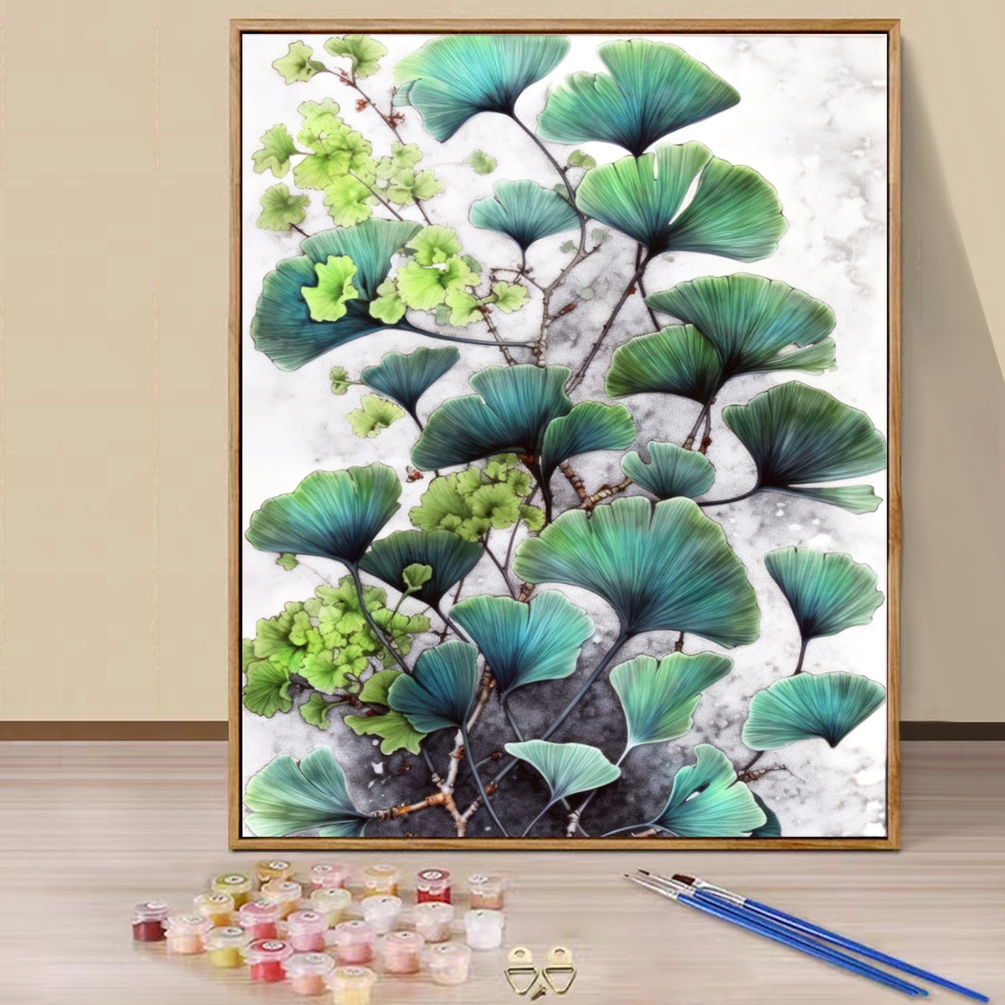 Ginkgo Leaf  - Paint by Numbers -40x50cm