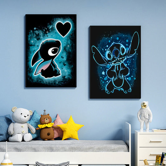 Stitch - Full Round Diamond Painting - 30x40cm/2pack