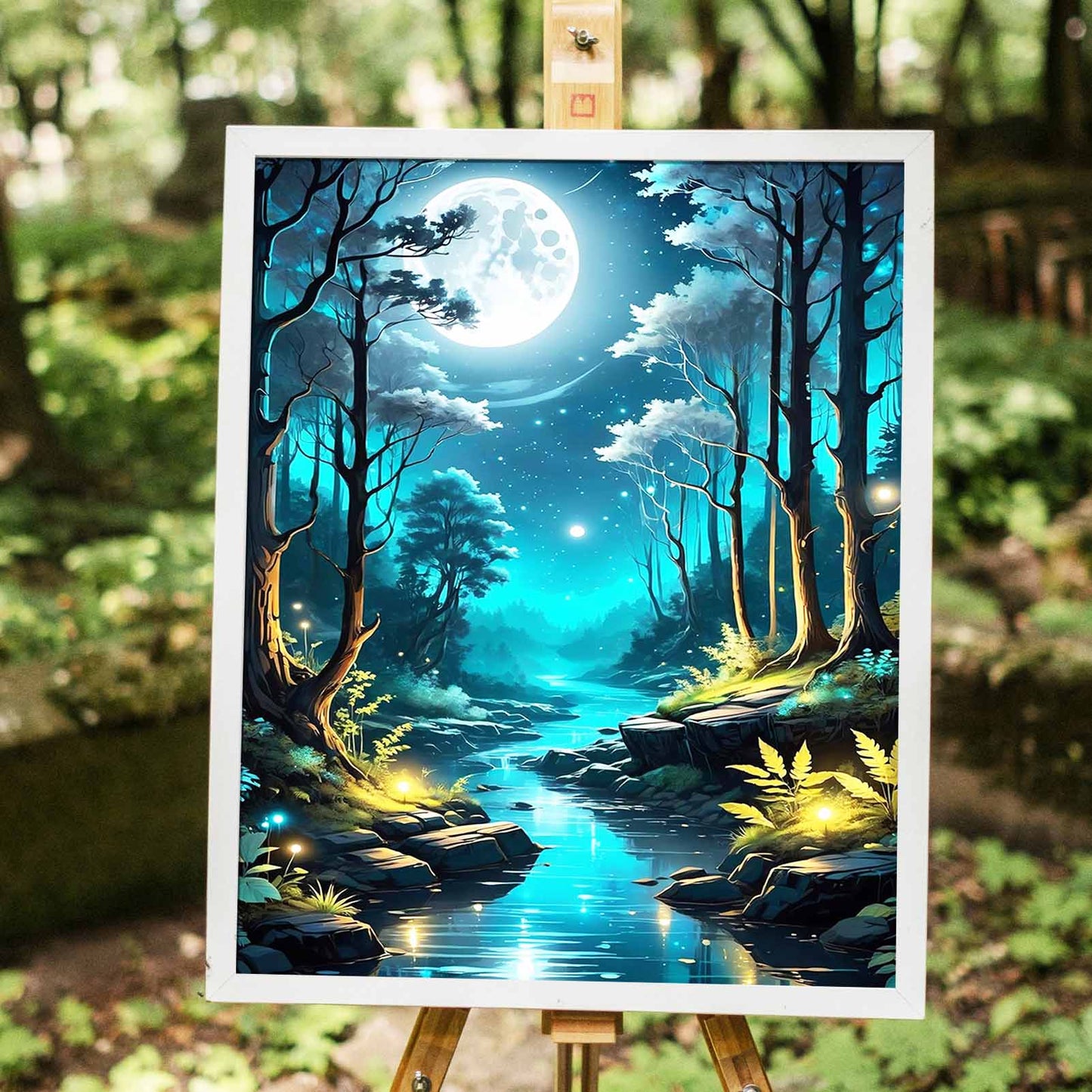 Moon River - Painting with Numbers -40x50cm