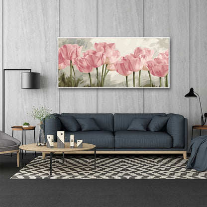 Tulip Flower - Painting with Numbers - 90x40cm