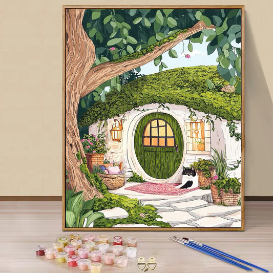 Hut- Paint by Numbers -40x50cm