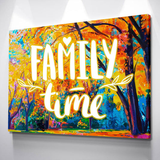 Family Time - Full Round Diamond Painting - 70x40cm