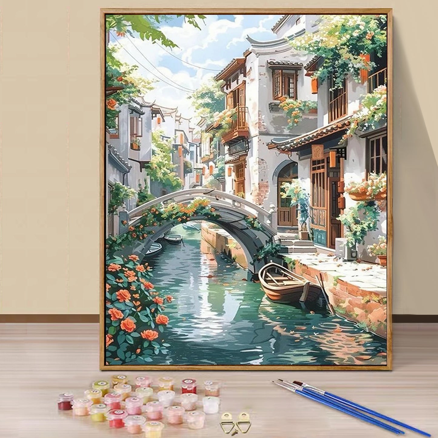 Bridge- Paint by Numbers -40x50cm