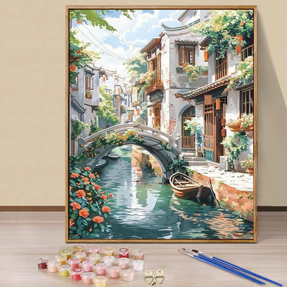 Bridge- Paint by Numbers -40x50cm