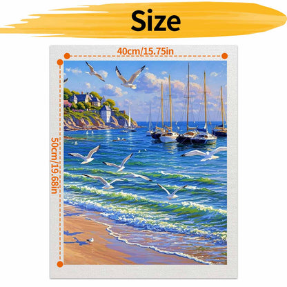 Seaside- Paint by Numbers -40x50cm