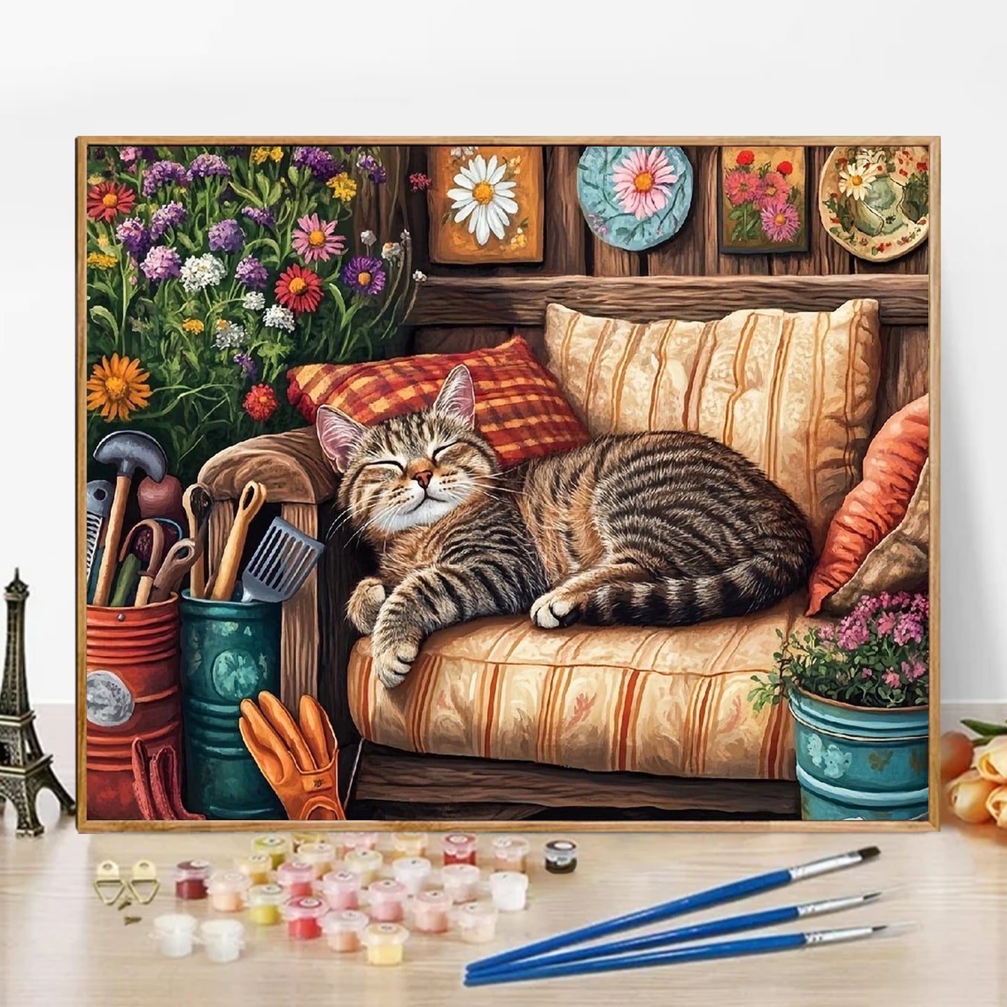 Kitten- Paint by Numbers -50x40cm
