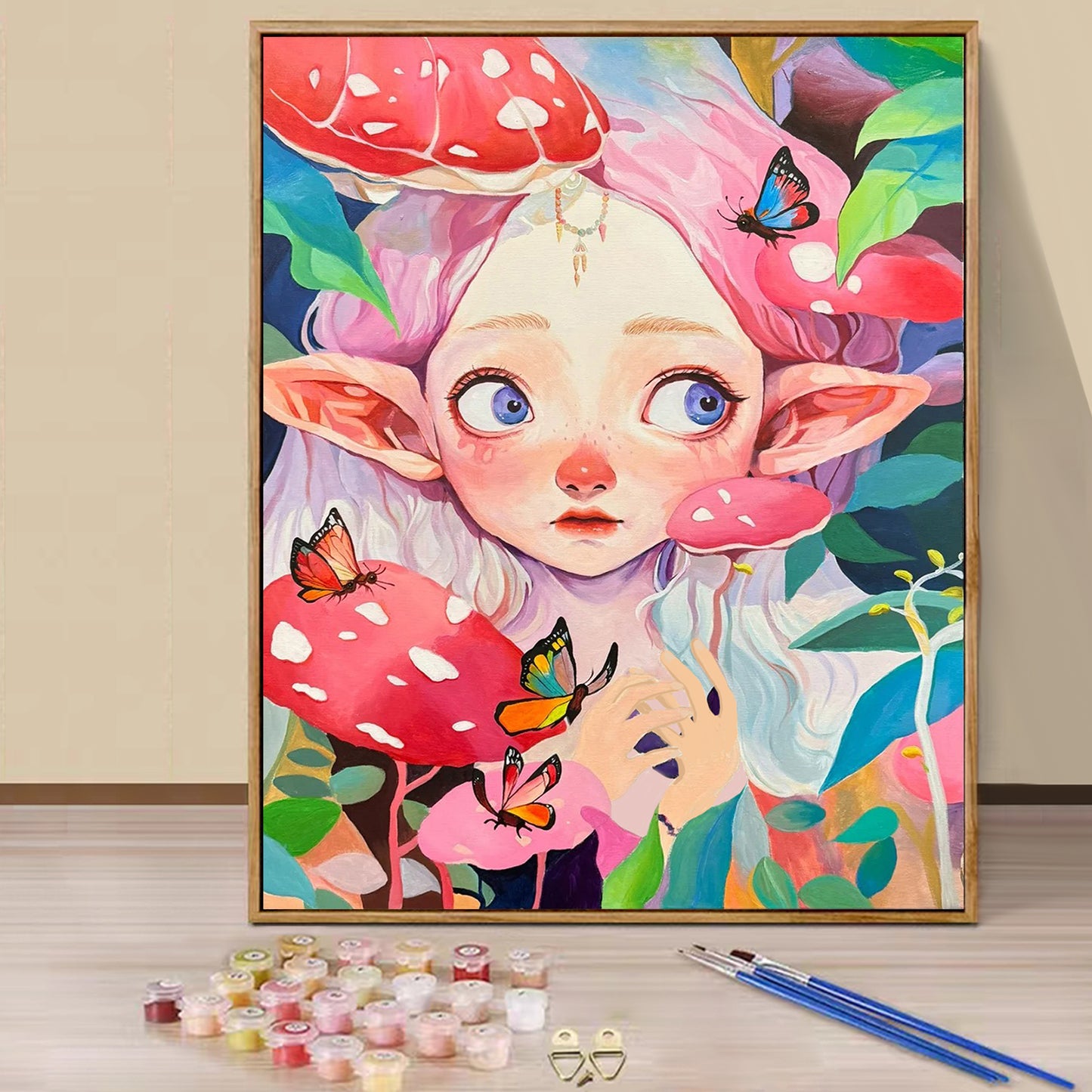 Girlish- Paint by Numbers -40x50cm