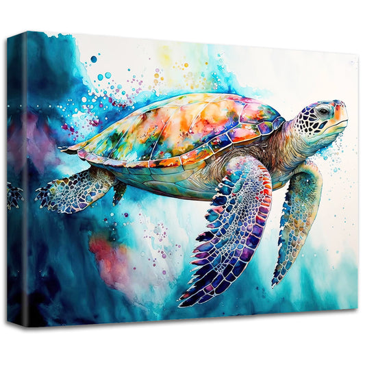 Sea Turtle - Painting with Numbers -40x50cm