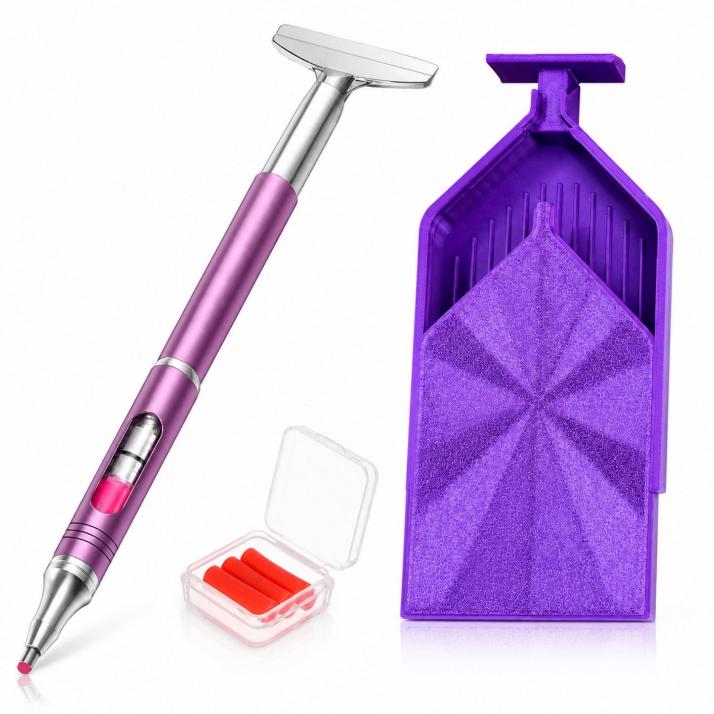 Diamond Painting Pen Kit with Refillable Wax