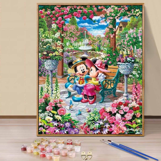 Mickey Mouse- Paint by Numbers -40x50cm