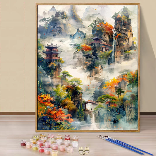 Valley- Paint by Numbers -40x50cm