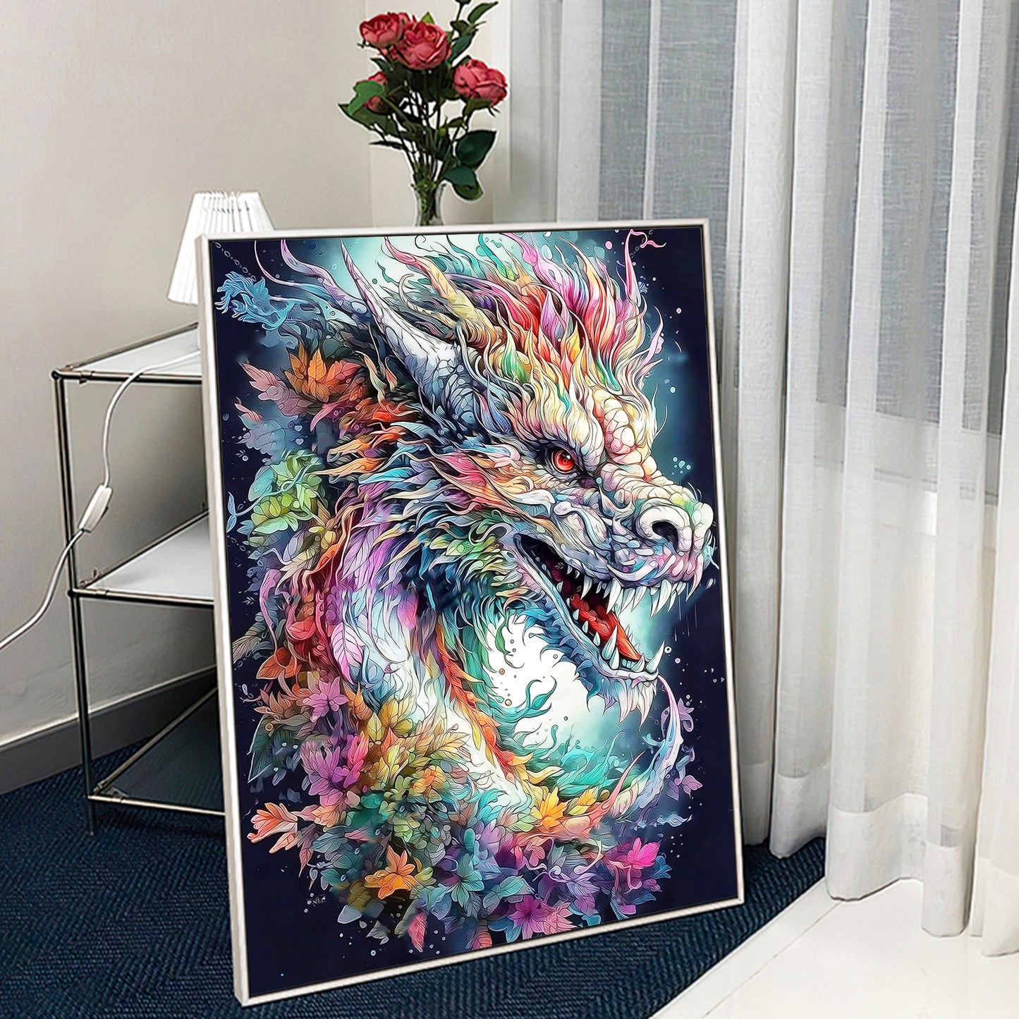 Dragon- Painting with Numbers -40x50cm