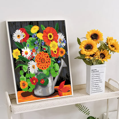 Flower - Painting with Numbers -40x50cm