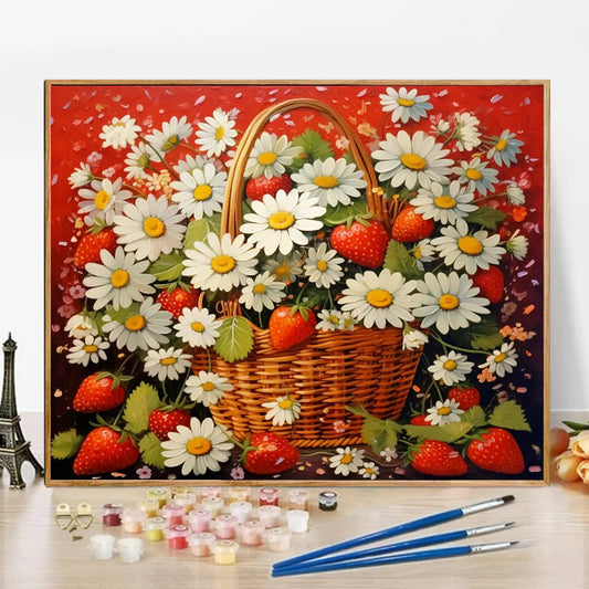 Strawberry  - Paint by Numbers -40x50cm