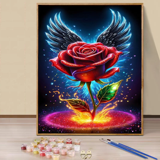 Flower - Paint by Numbers -40x50cm