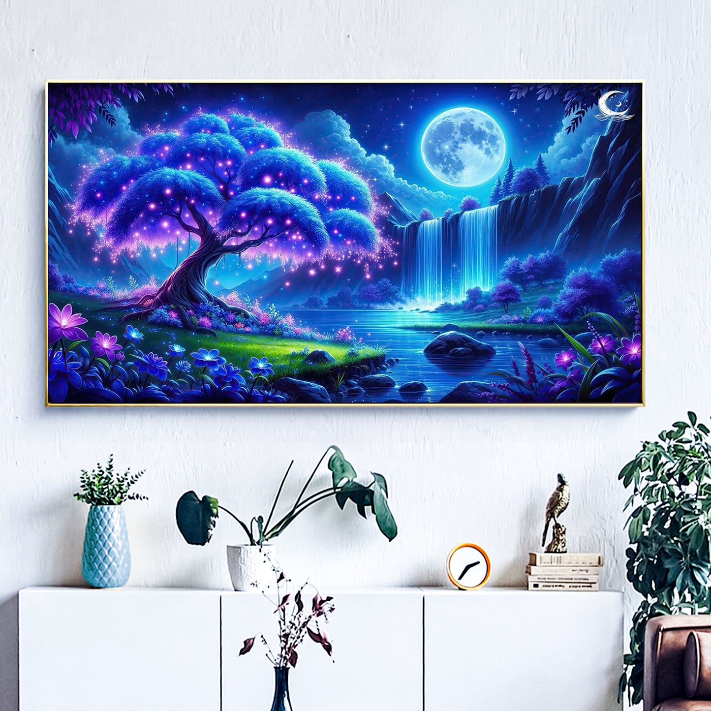 Waterfall - Full Round Diamond Painting - 70x40cm