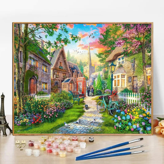 Path - Paint by Numbers -50x40cm