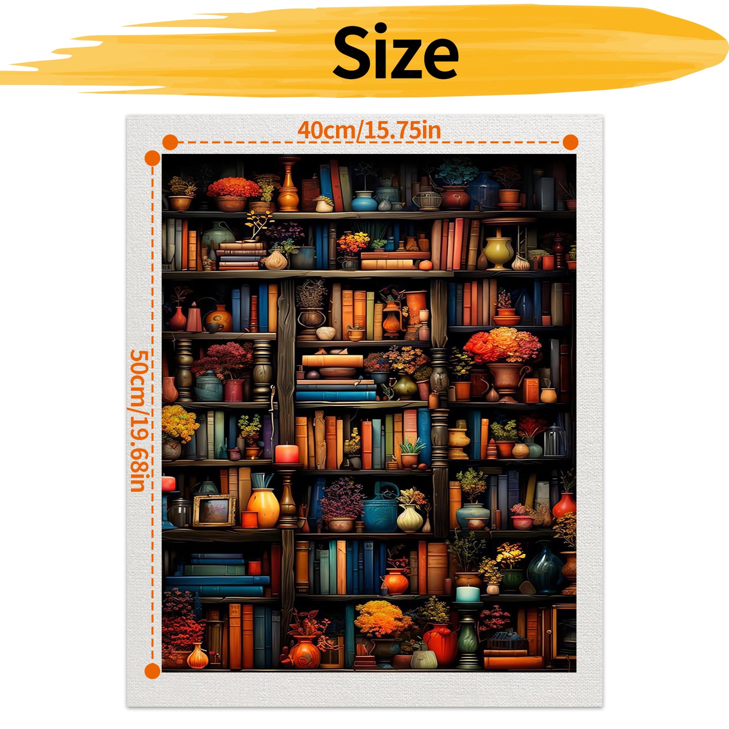 Book - Paint by Numbers -40x50cm