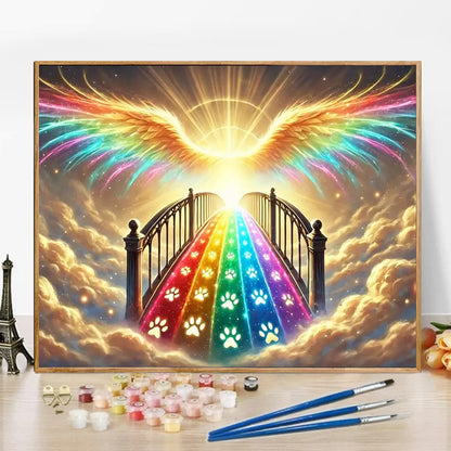 Cloud Bridge- Paint by Numbers -50x40cm