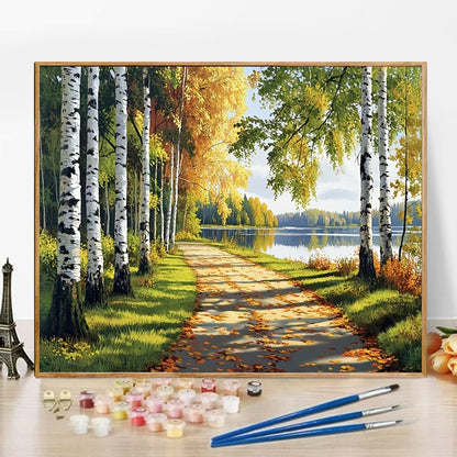 Path - Paint by Numbers -50x40cm