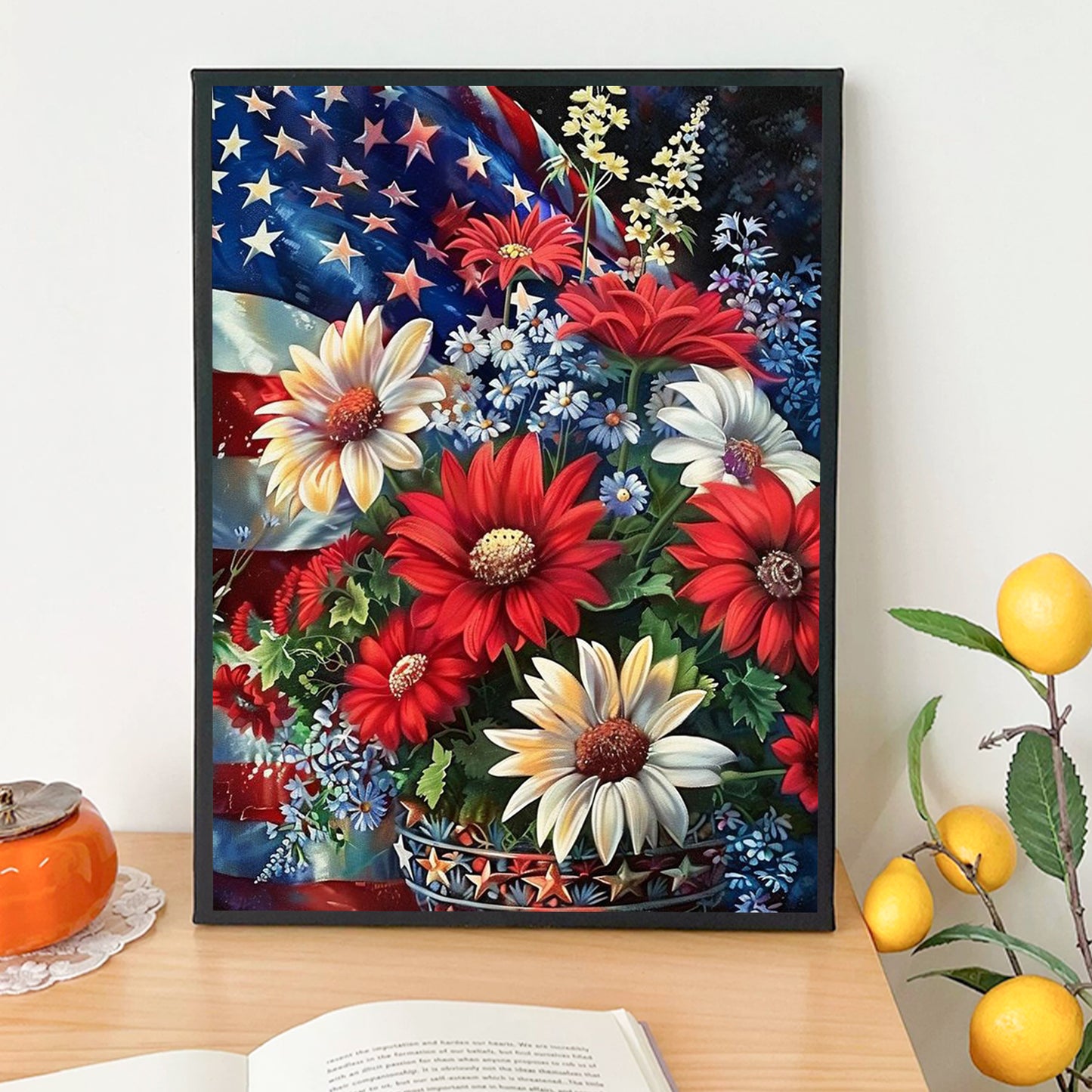 Flower - Painting with Numbers -40x50cm