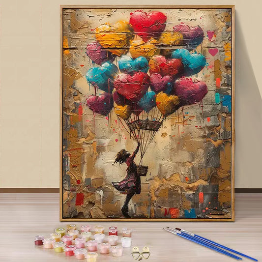 Balloon  - Paint by Numbers -40x50cm