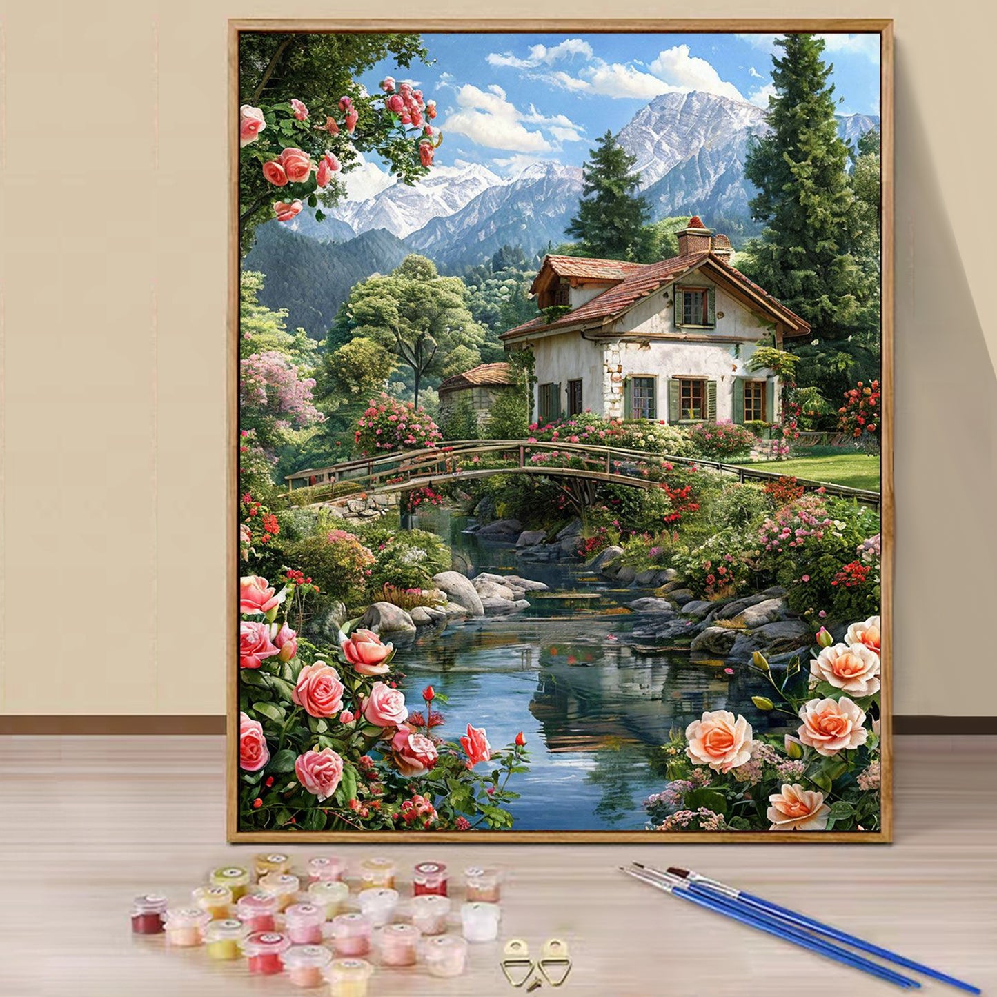 Hut - Paint by Numbers -40x50cm
