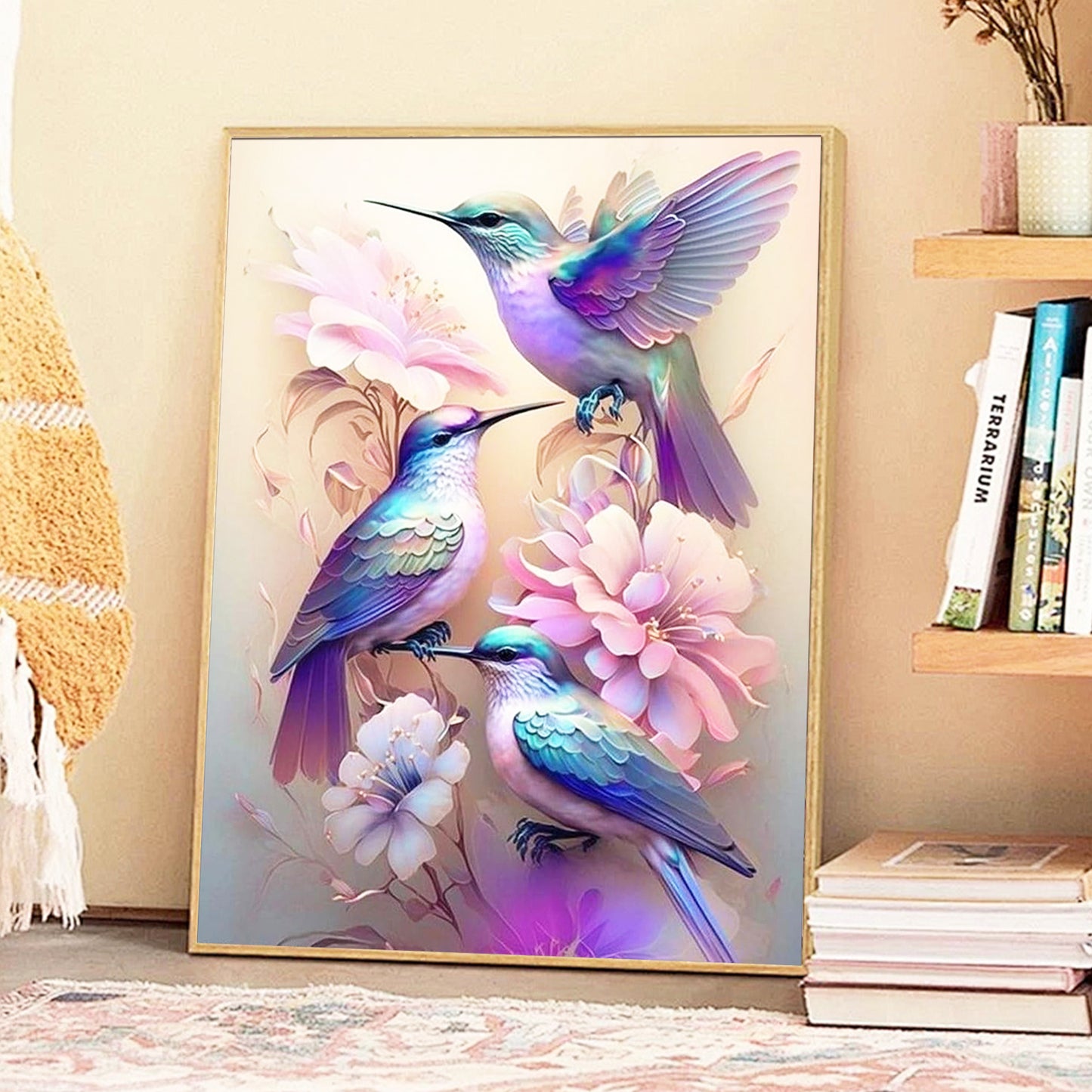 Hummingbird - Painting with Numbers -40x50cm