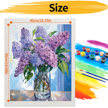Lavender- Paint by Numbers -40x50cm