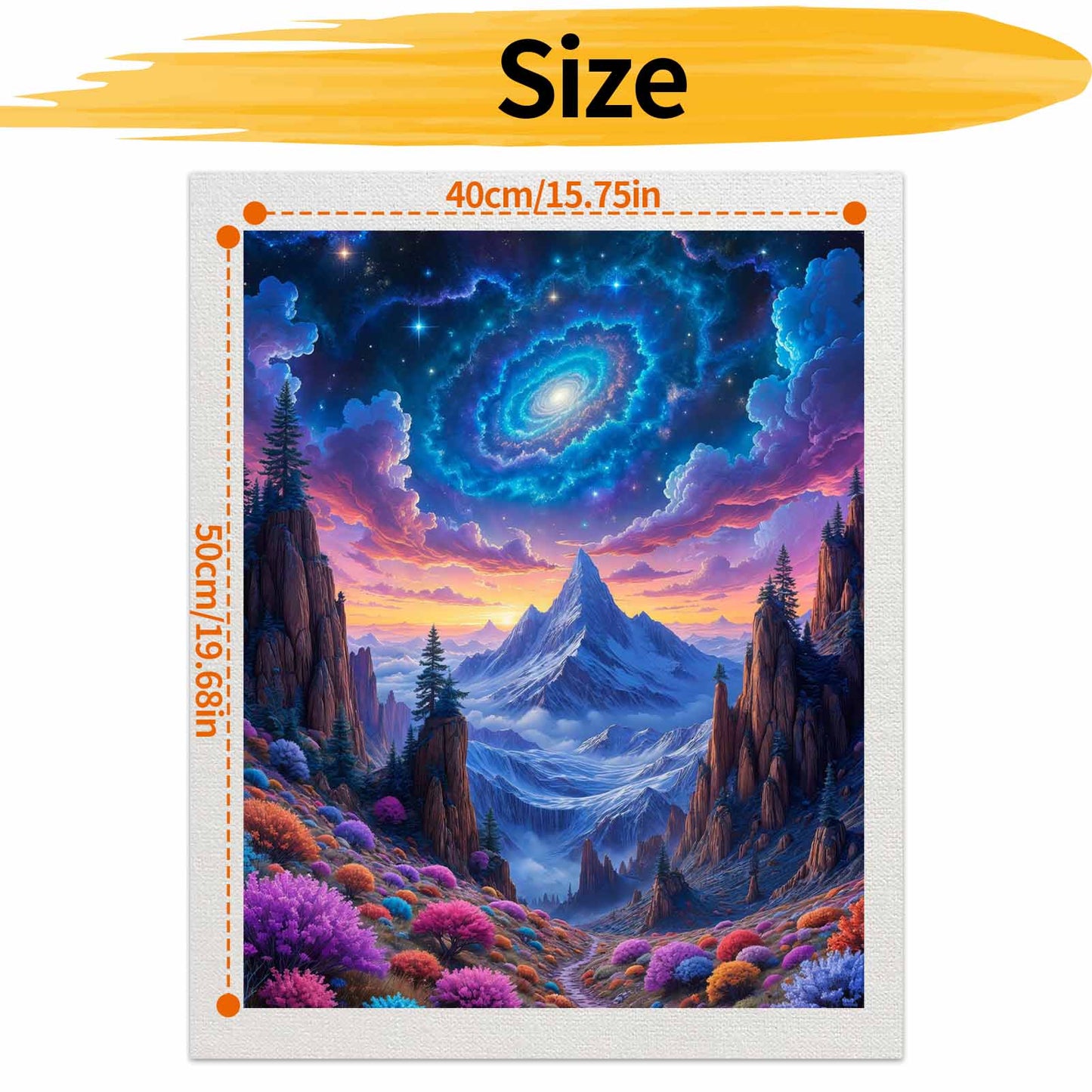 Valley- Paint by Numbers -40x50cm