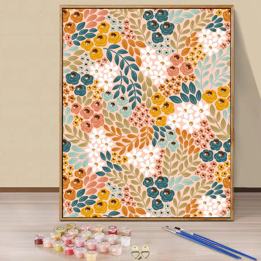 Floral - Paint by Numbers -40x50cm