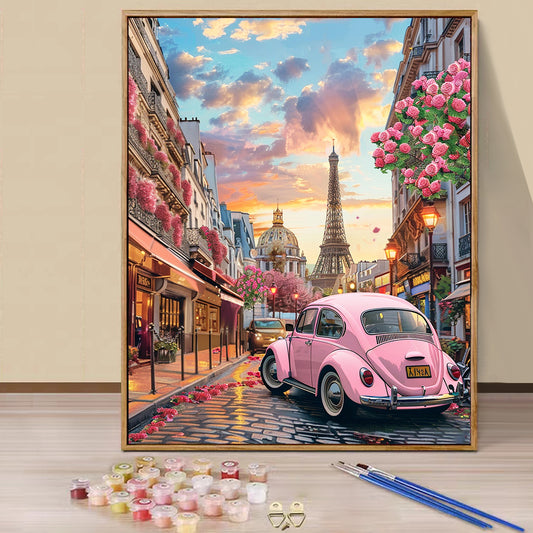 Car- Paint by Numbers -40x50cm