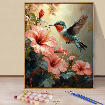 Hummingbird- Paint by Numbers -40x50cm